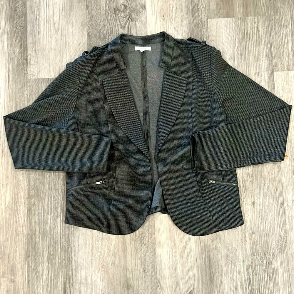 Maurices Houndstooth Jacket, Euc - image 1